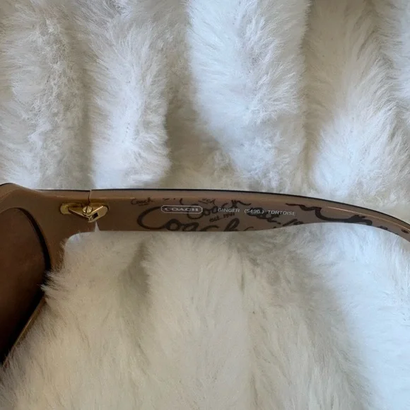 Coach Black and Brown Sunglasses with Case - Picture 4 of 6